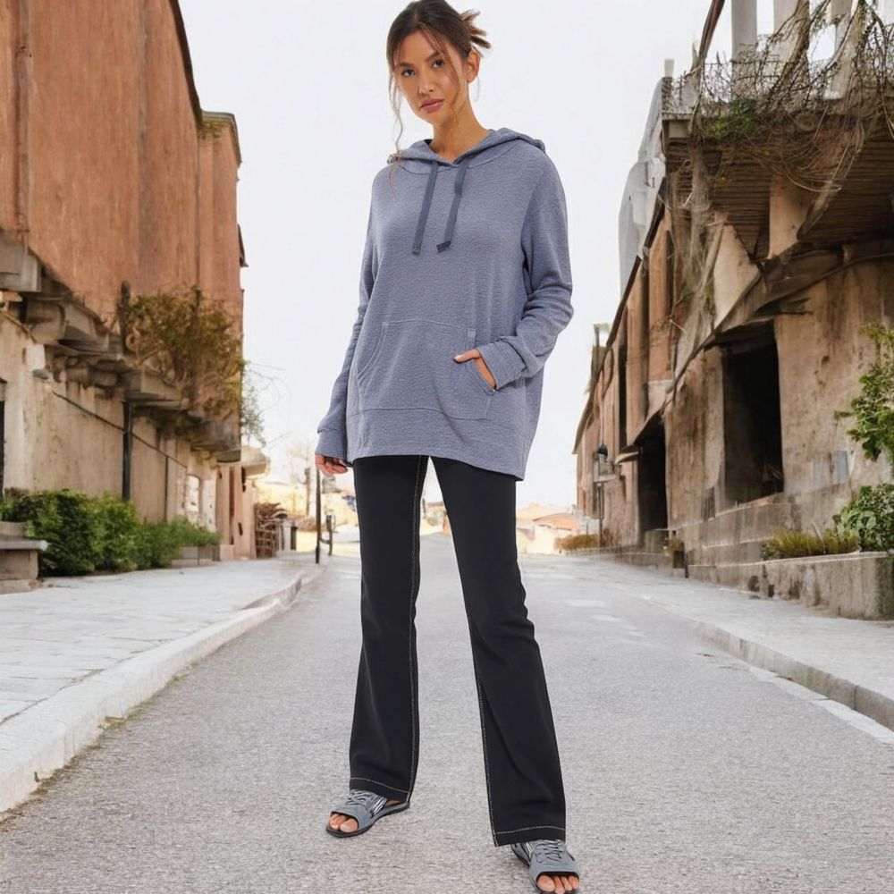 Lane Bryant Grey Blue Tunic size 26/28